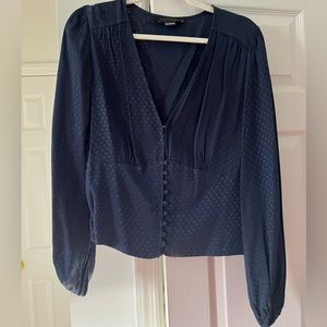 Sanctuary Silk Blouse Size L